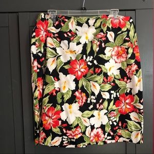 Jones NY Signature Floral Skirt
